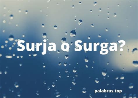 surga o surja